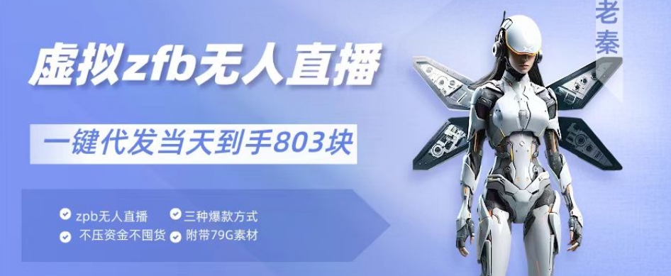 通过支付平台无人带货、不囤货佣金10%一键代发当天到手803块-创业项目网