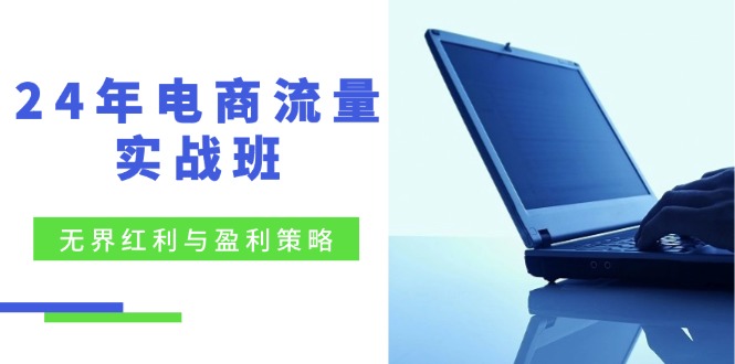 24年电商流量实战班：无界 红利与盈利策略，终极提升/关键词优化/精准人群拓展/创新玩法-创业项目网